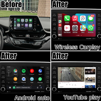 Toyota C-HR CHR Android 13 Multimedia-Schnittstelle mit drahtlosem Android Auto Carplay
