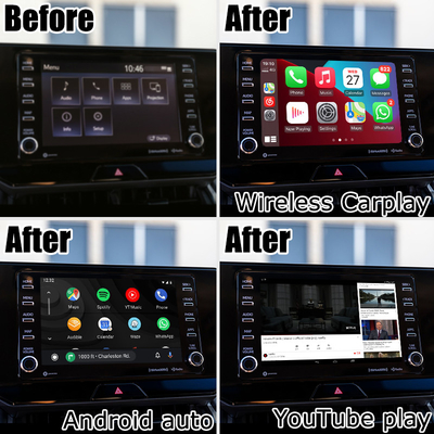 Toyota Harrier Venza Android 13 Multimedia-Videooberfläche 2019-derzeit drahtloses Carplay Android Auto