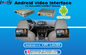 Ein Auto Front View-Navigationsgerät mit Selbst-Android-Navigationsanlage