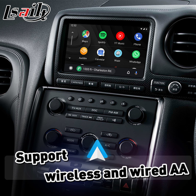 Selbst-Carplay Schnittstelle Lsailt Android für Nissan GTR GT-r R35 Nismo 2008-2010