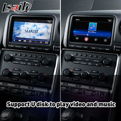 Selbst-Carplay Schnittstelle Lsailt Android für Nissan GTR GT-r R35 Nismo 2008-2010
