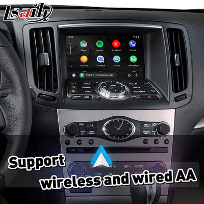 Drahtlose Android Auto Carplay-Schnittstelle für 2008-2013 Infiniti G37X G25 G35 G37S G35x G25X G37
