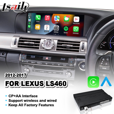 Drahtlose Selbst-Carplay Schnittstelle Androids für F-Sport AWD 2012-2017 Lexuss LS 460 600h LS460