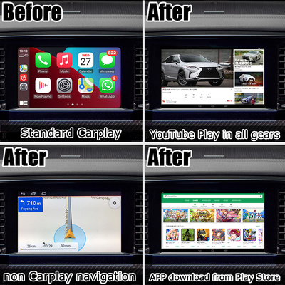 Soem Carplay basierte Android-Schnittstelle AI-Kasten für Nissan Patrol Y62 2020