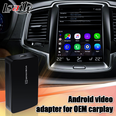 Kasten 4GB RAM For Volvo S60 S90 Android-Videoschnittstellenverbesserung Carplay AI