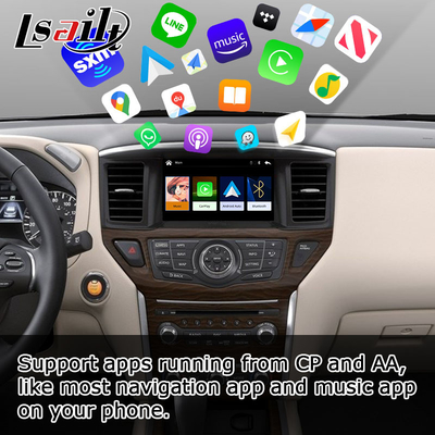 Drahtloser Selbstnavigations-Kasten Carplay Android für Nissan Pathfinder R52 2017-2021
