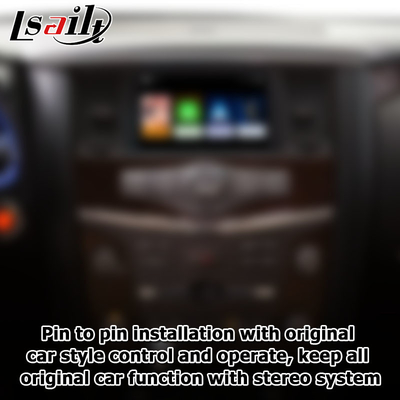 Nissan Patrol Y62 drahtlose carplay androide Selbst-Soem-Artverbesserung durch Lsailt