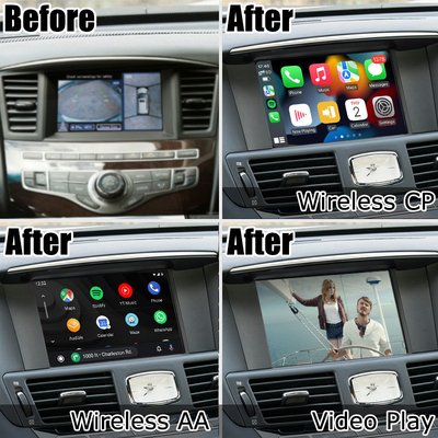 Infiniti QX60 Soem-Artdrahtlose carplay androide Selbstverbesserung