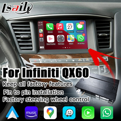 Infiniti QX60 Soem-Artdrahtlose carplay androide Selbstverbesserung