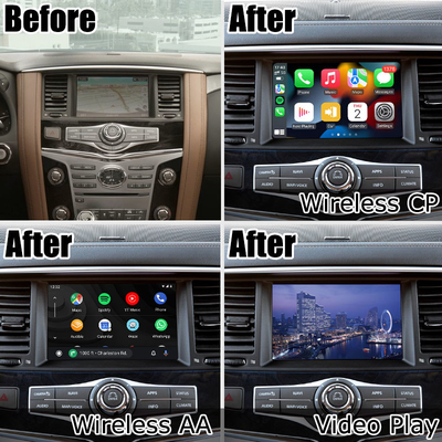 Infiniti QX80 drahtlose carplay Verbesserungsselbstlösung kompatibles Australien Soem-Art Androids