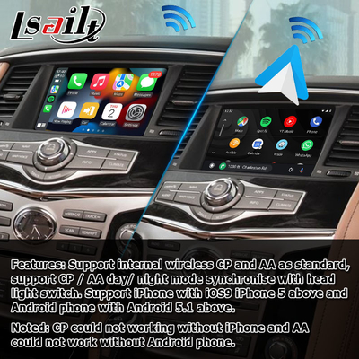 Infiniti QX80 drahtlose carplay Verbesserungsselbstlösung kompatibles Australien Soem-Art Androids