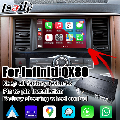 Infiniti QX80 drahtlose carplay Verbesserungsselbstlösung kompatibles Australien Soem-Art Androids