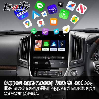 Toyota Land Cruiser LC200 Soem-Artdrahtlose carplay androide Selbstmultimedia schließen Verbesserung an