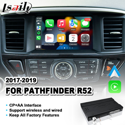 Auto Integration Wireless Android Auto Carplay Schnittstelle für 2017-2019 Nissan Pathfinder R52