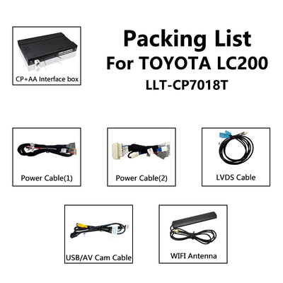 Drahtlose Carplay Schnittstelle Toyotas für Land Cruiser LC200 200 V8 2012-2015 durch Lsailt