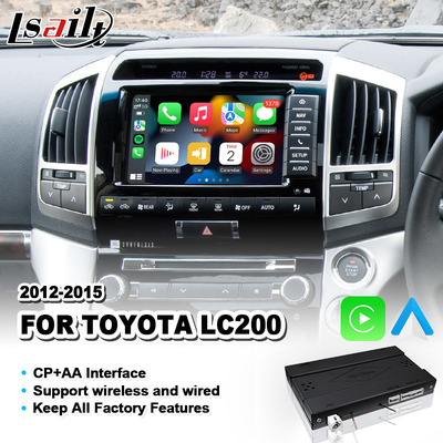 Drahtlose Carplay Android Selbstschnittstelle Toyotas für Land Cruiser 200 V8 LC200 2012-2015