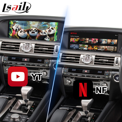 Multimedia-Videoschnittstelle Lsailt Android für F-Sport AWD 2012-2017 Lexuss LS460 LS600h LS