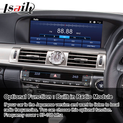 Multimedia-Videoschnittstelle Lsailt Android für F-Sport AWD 2012-2017 Lexuss LS460 LS600h LS