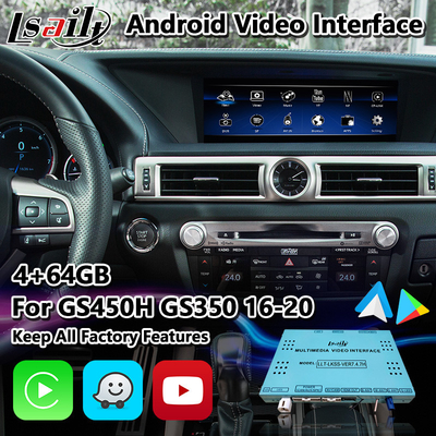 Lsailt Lexus Video-Schnittstelle für GS350 GS200t GS300h GS450h AWD F Sport 2016-2020