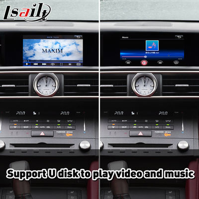 Lsailt Wireless Carplay-Schnittstelle für Lexus RCF RC300 RC200t RC300h RC350 RC Knob Control 2014-2018 IS RX NX