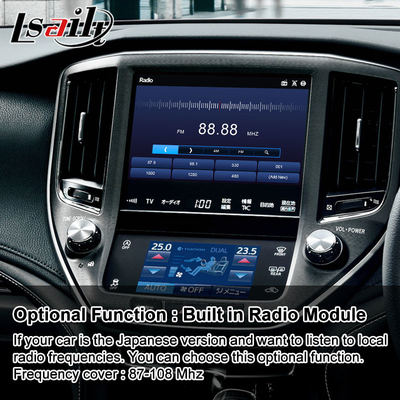 Lsailt Android Multimedia Video-Schnittstelle für 2012-2018 Toyota Crown S210 AWS210 GRS210 GWS214 Majesta Athlete