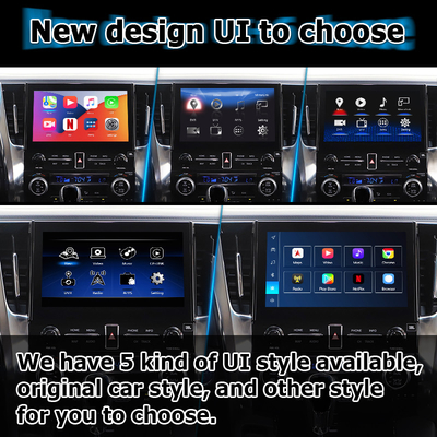 Toyota Alphard Vellfire AH30 Serie Android Carplay Schnittstellenbox Qualcomm 6125 8+128GB