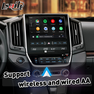 Lsailt Android Multimedia Video-Schnittstelle für Toyota Land Cruiser 200 LC200 VX VXR VX-R 2016-2021