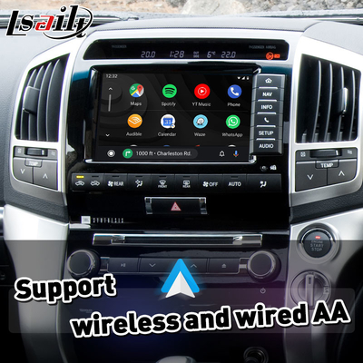 Lsailt Android Multimedia Video-Schnittstelle für 2012-2015 Toyota Land Cruiser LC 200 V8 LC200
