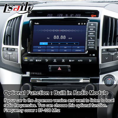 Lsailt Android Multimedia Video-Schnittstelle für 2012-2015 Toyota Land Cruiser LC 200 V8 LC200