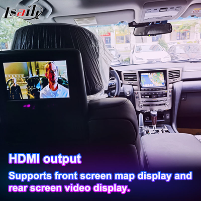 Lsailt Android Multimedia Video-Schnittstelle für 2016-2021 Toyota Land Cruiser LC 200 GXL VX VXR VX-R Sahara LC200