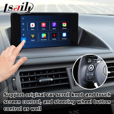 Lexus CT200h Android 13 Video-Interface CarPlay Android Auto Basis auf Qualcomm 8+128GB