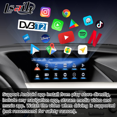 10.25 Zoll Lexus Android Bildschirm mit Carplay Android Auto Lsailt für RX350 RX450h