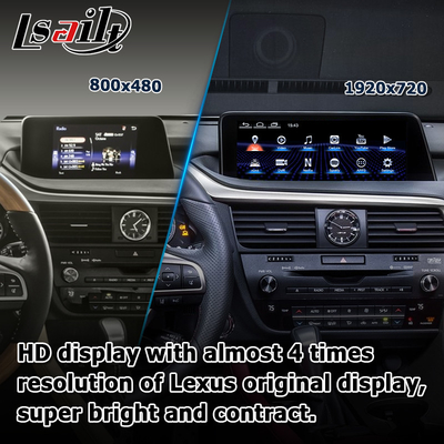 Android 8+128GB Lsailt Lexus Android Carplay Android Auto Bildschirm für RX350 RX450h RX300 2.0Ghz Prozessor