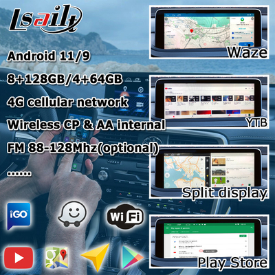 HD 12,3 Zoll Android Bildschirm Upgrade für Lexus RX350 RX450h Lsailt Android Auto Carplay
