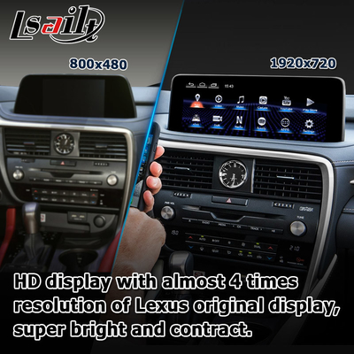 HD 12,3 Zoll Android Bildschirm Upgrade für Lexus RX350 RX450h Lsailt Android Auto Carplay