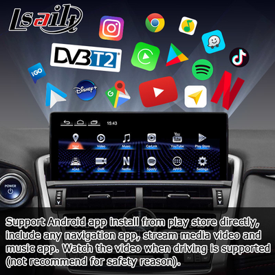 NX300 NX300h Lexus Android großer Bildschirm 10,25 Zoll Android Carplay-Upgrade