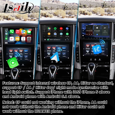 GPS-Carplay-Schnittstelle, 8+128GB Android 11 Navigationsbox-Schnittstelle für Infiniti Q50 / Q60