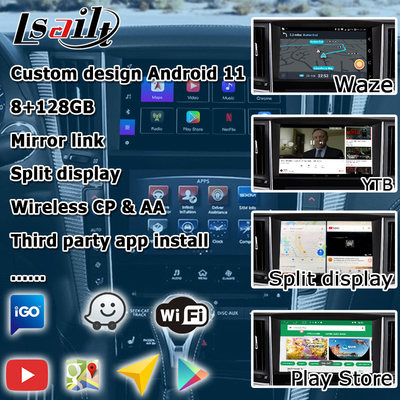 GPS-Carplay-Schnittstelle, 8+128GB Android 11 Navigationsbox-Schnittstelle für Infiniti Q50 / Q60