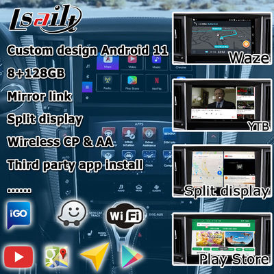 GPS Carplay-Schnittstelle, 8+128GB Android 13 Navigationsbox Schnittstelle für Infiniti Q50 / Q60