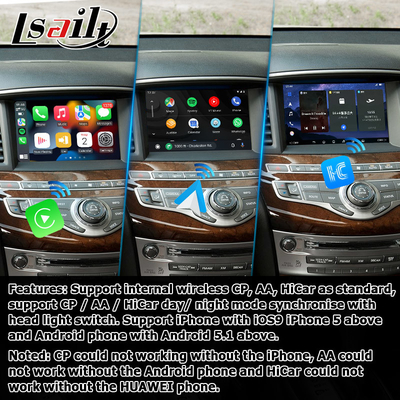 Infiniti QX60 GPS Android Auto Carplay Navigationssystem Multimedia-Schnittstelle Android 11 8+128GB