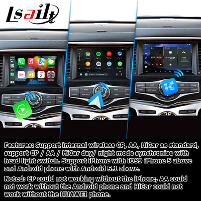 Carplay Android Auto Multimedia Schnittstelle Video Box Schnittstelle Infiniti QX80 2018