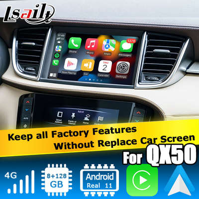 Carplay Navigation Android Navigation Video-Schnittstelle Infiniti QX50 2018