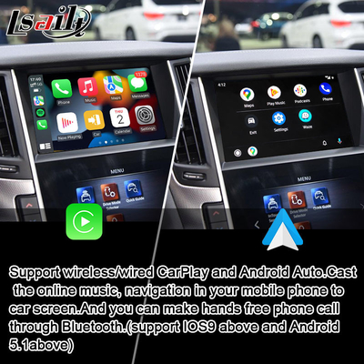 Lsailt Android Infotainment Modul für Infiniti Q50 Q60 2014-2020 CarPlay-Schnittstelle, Android-Navigationsbox