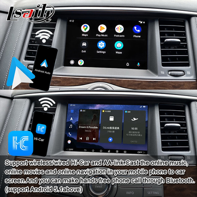 Lsailt Smart Infotainment Modul für Nissan Patrol 2017-2019 In-Car Multimedia Integrationssysteme inklusive CarPlay
