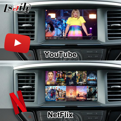 Lsailt 8GB Android Multimedia-Schnittstelle für Nissan Pathfinder R52 2018-Patrol Carplay Android Auto Wireless Modul