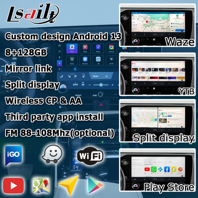 Lexus NX NX200 NX350h NX250 Android 11 Multimedia-Videooberfläche