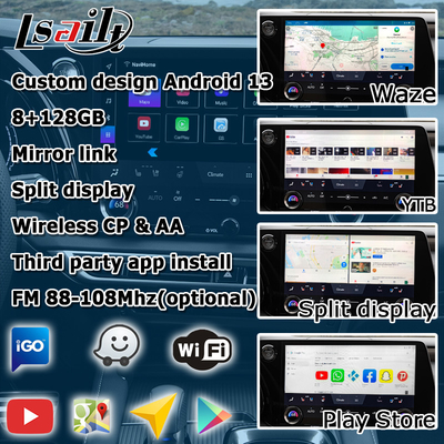 Lexus RX 2023 Android 11 Videooberfläche mit Qualcomm RX350h RX500h RX350 RX450h+