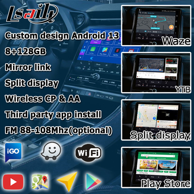 Lexus LBX 2023 präsentiert Android 13 Qualcomm 6125 Basis 8+128GB Video-Interface