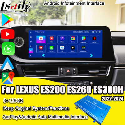 8+128GB Android Infotainment Modul für Lexus ES 2022-2024 RX NX LX GX LS... mit YouTube, NetFlix, Google Play, Waze