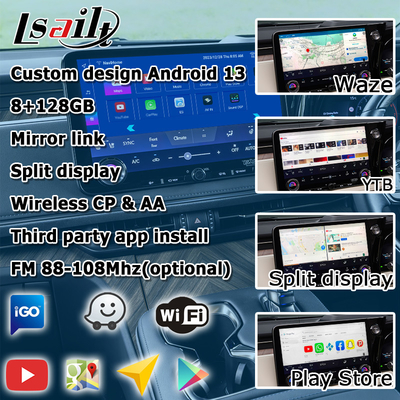 Android 13 8+128 Android Multimedia-Schnittstelle für Lexus LM LM350h 2023